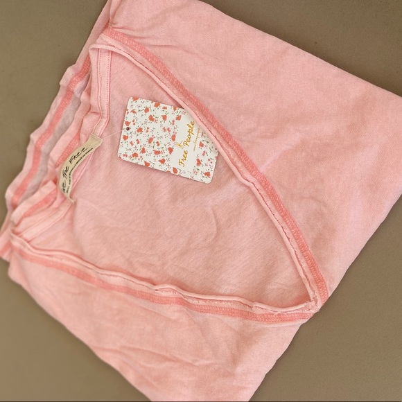 ✨Free People Dreamy Tank in Blush✨ - Picture 2 of 4